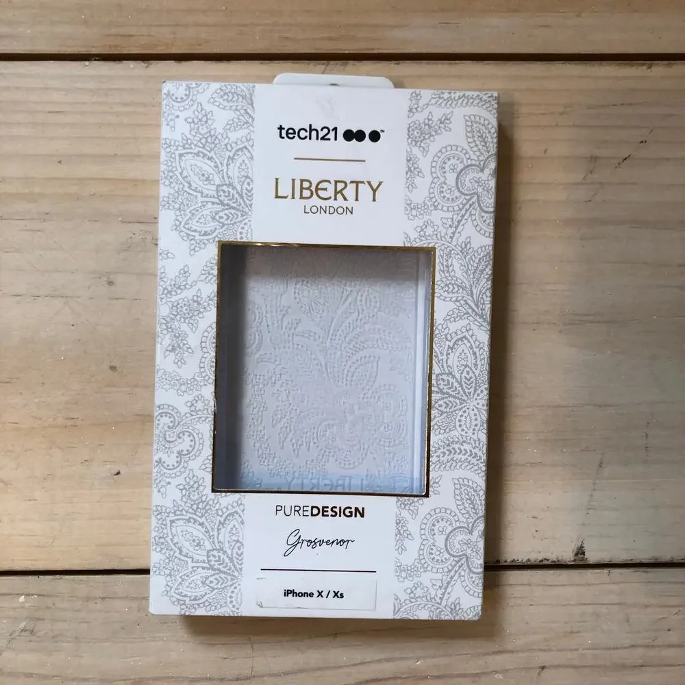 Liberty London NWT Grosvenor Clear Case for iPhone X/Xs